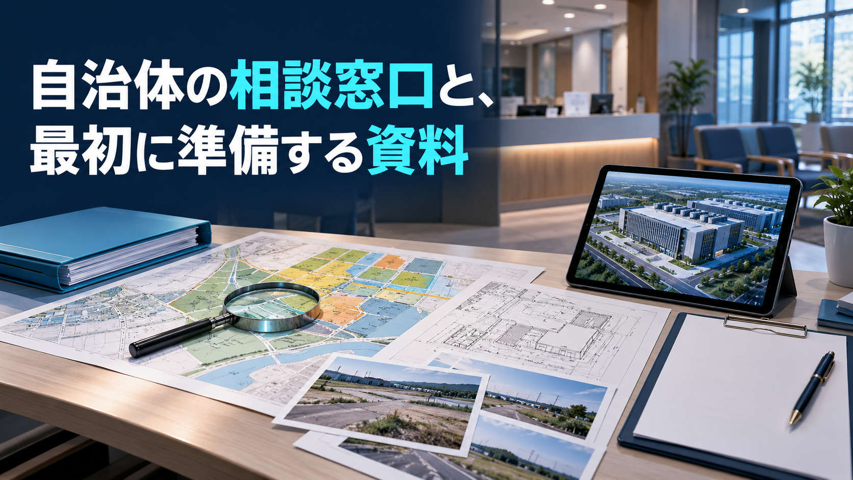 自治体の相談窓口と、最初に準備する資料
