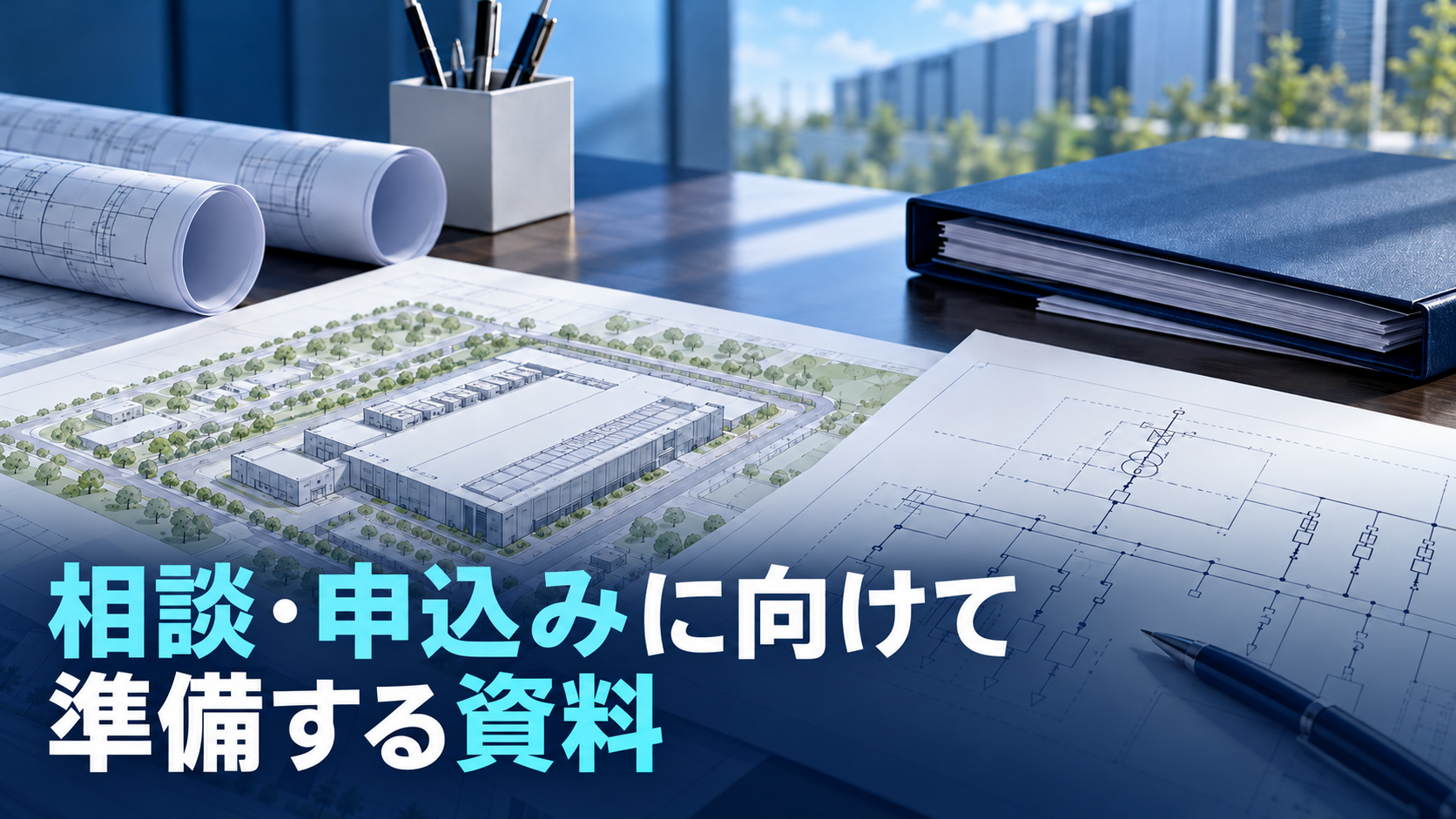 相談・申込みに向けて準備する資料