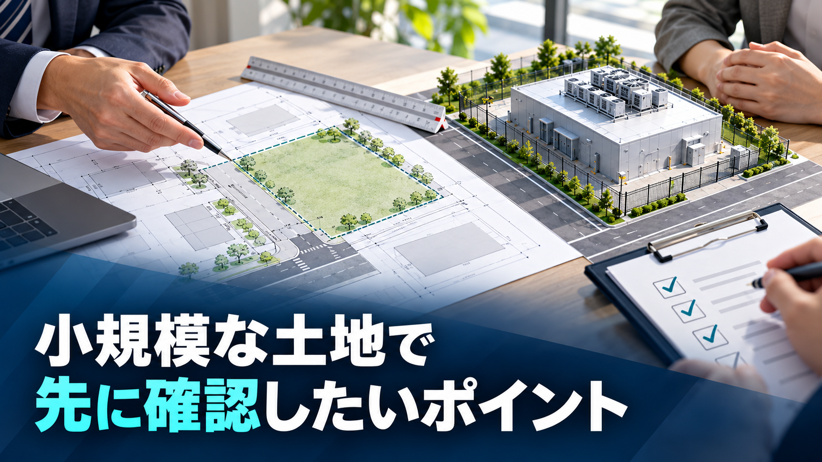 小規模な土地で先に確認したいポイント