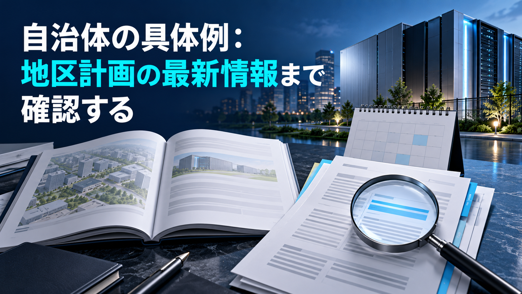 自治体の具体例:地区計画の最新情報まで確認する
