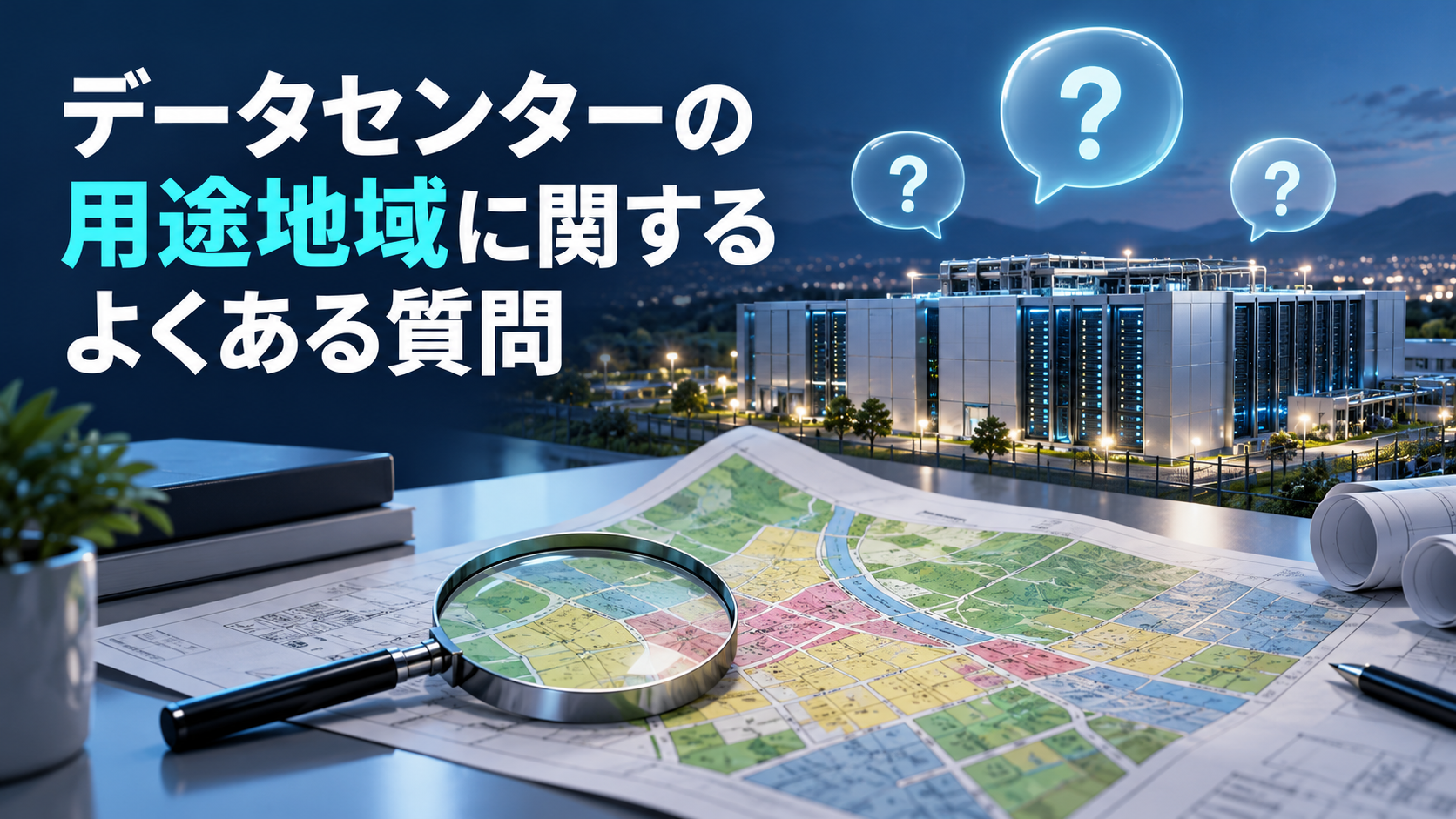 データセンターの用途地域に関するよくある質問
